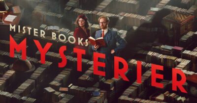 Mark Gatiss spelar excentrisk bokhandlare som löser mordfall