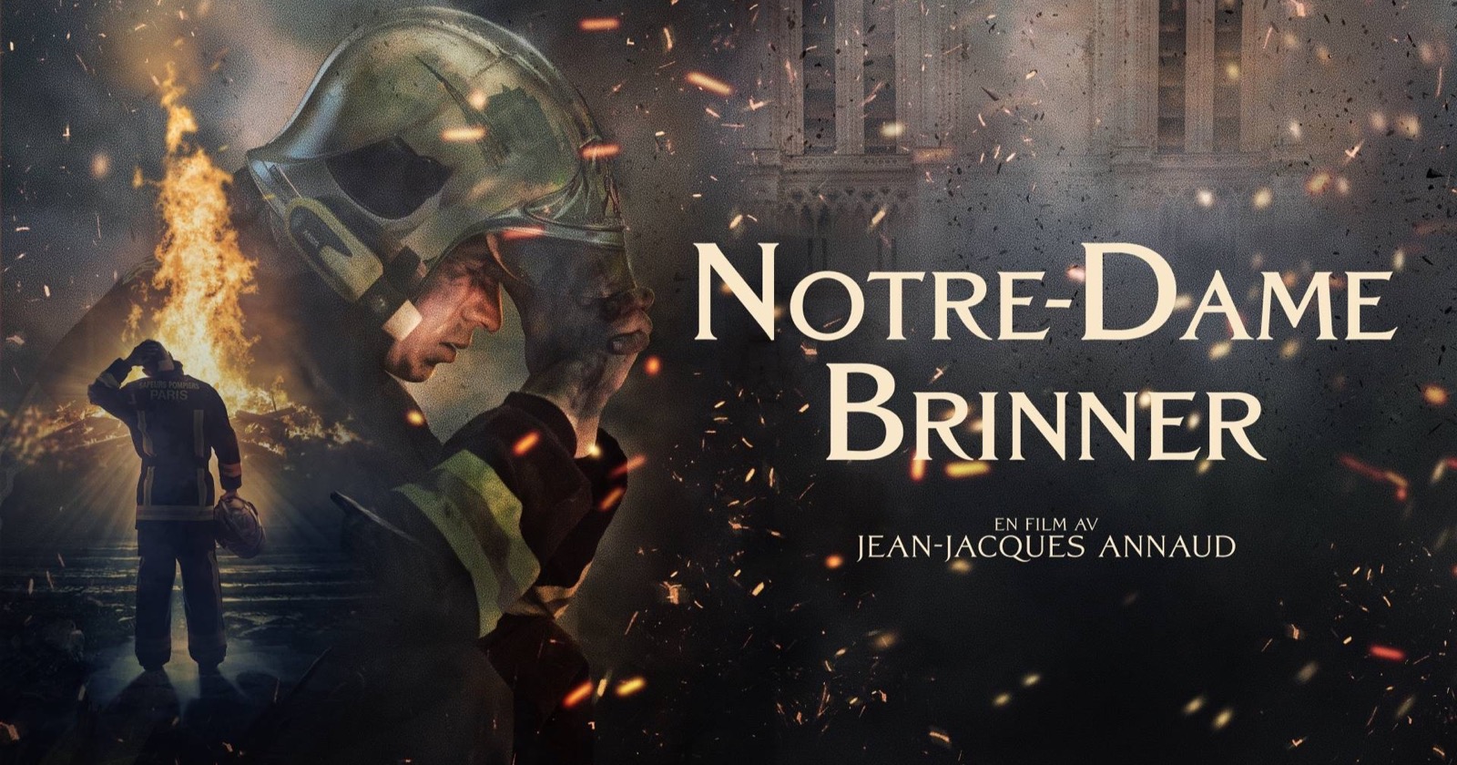 Notre-Dame brinner på SVT Play