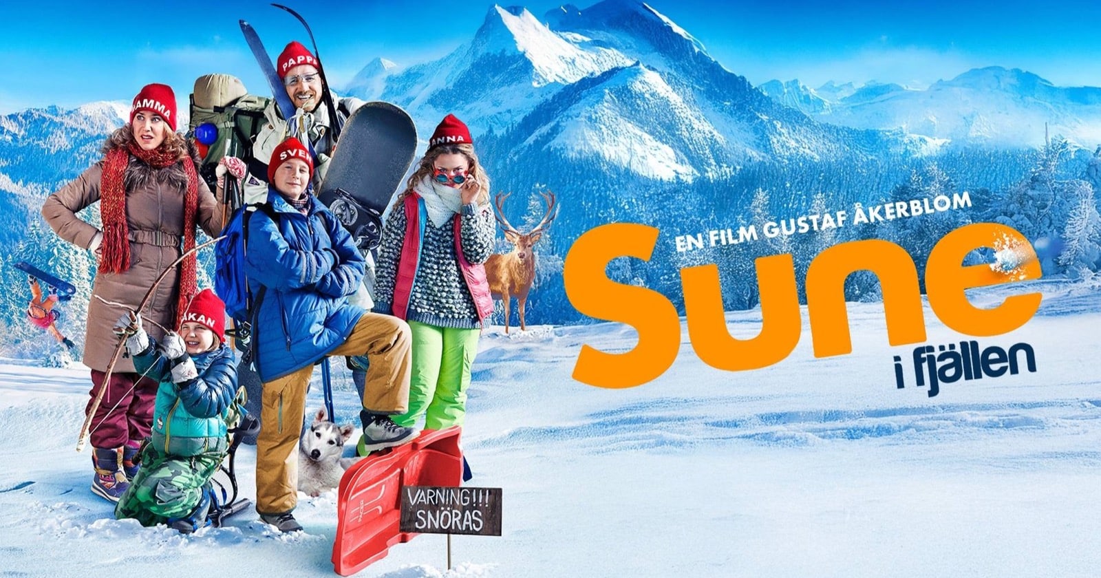 Sune i fjällen på SVT Play