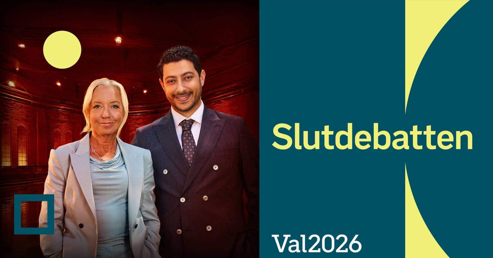 Val 2026: Slutdebatten på SVT Play