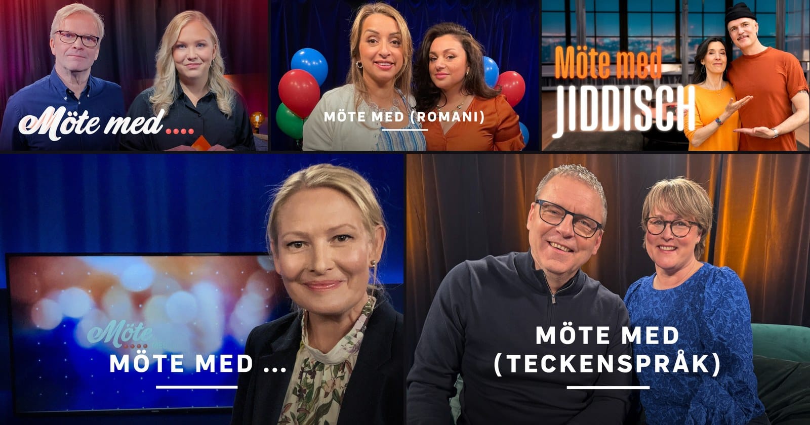 Möte med på finska, meänkieli, romani, jiddisch och teckenspråk – SVT Play