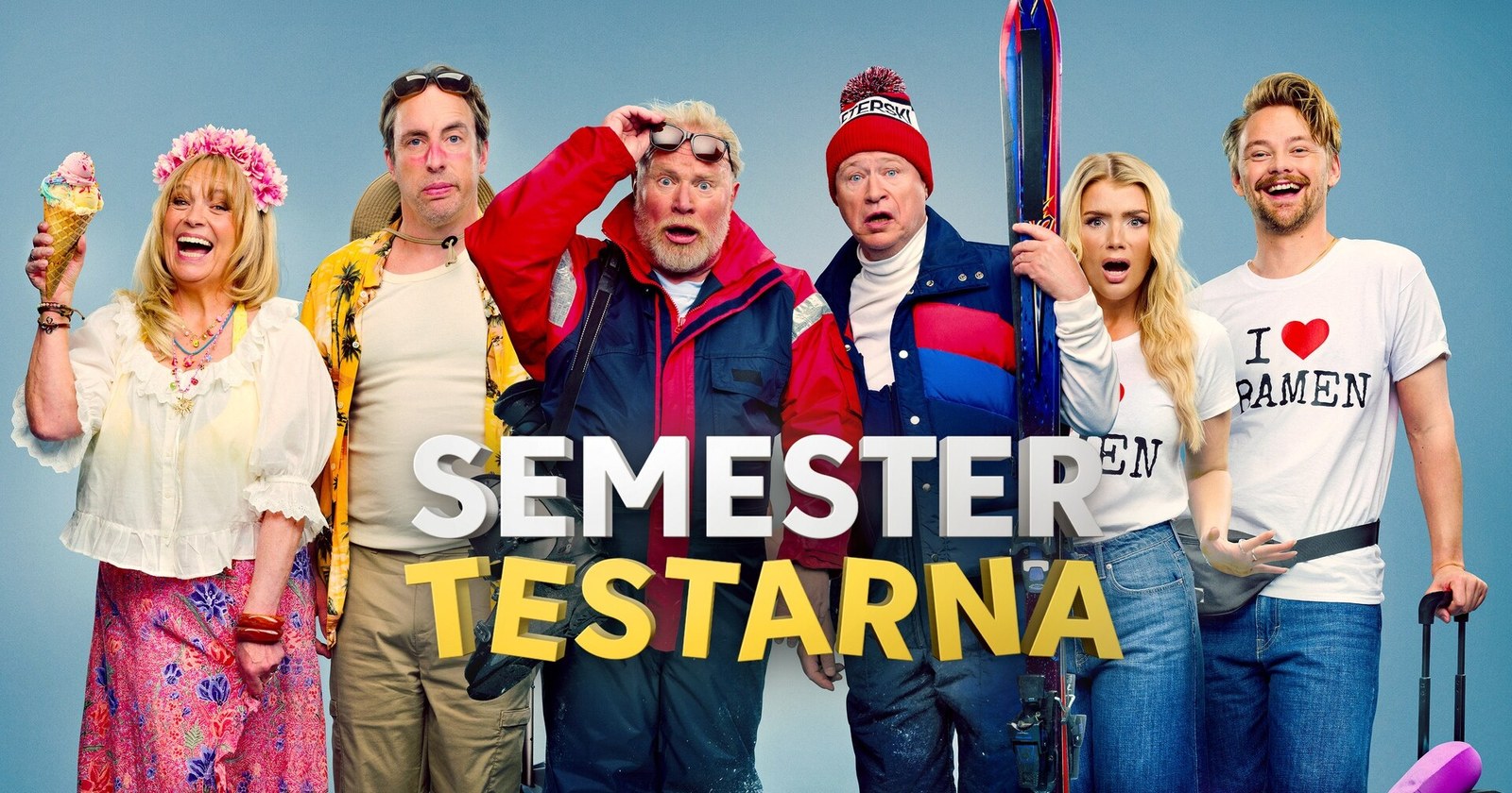 Semestertestarna på HBO Max