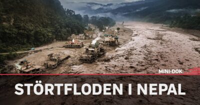 Störtfloden i Nepal