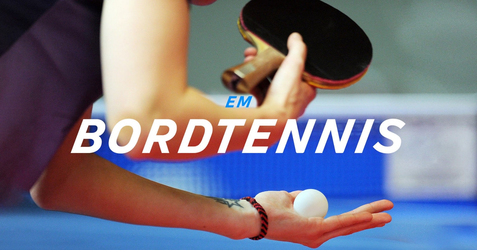 Bordtennis: EM på SVT Play
