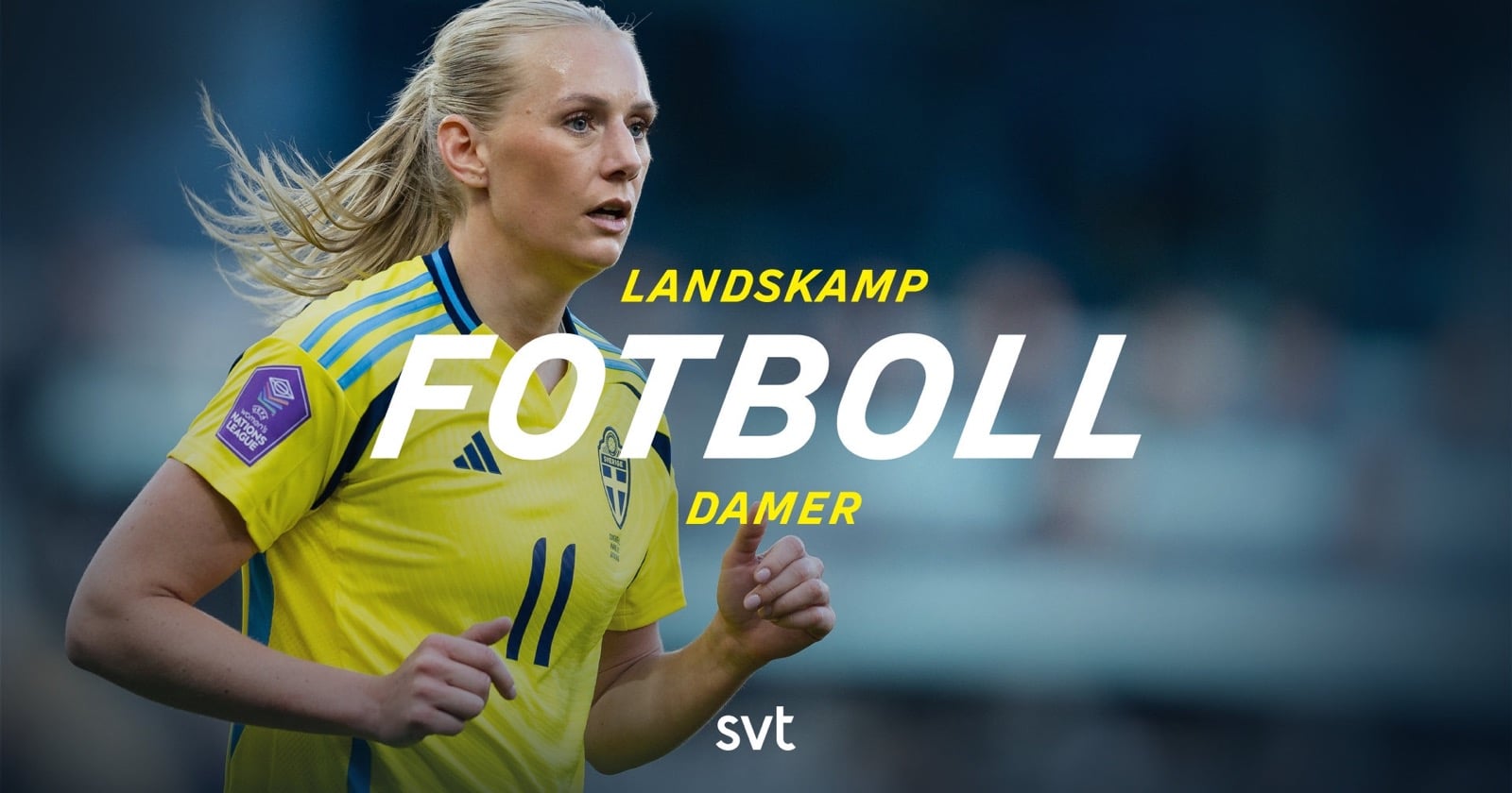 Fotboll: Landskamp på SVT Play
