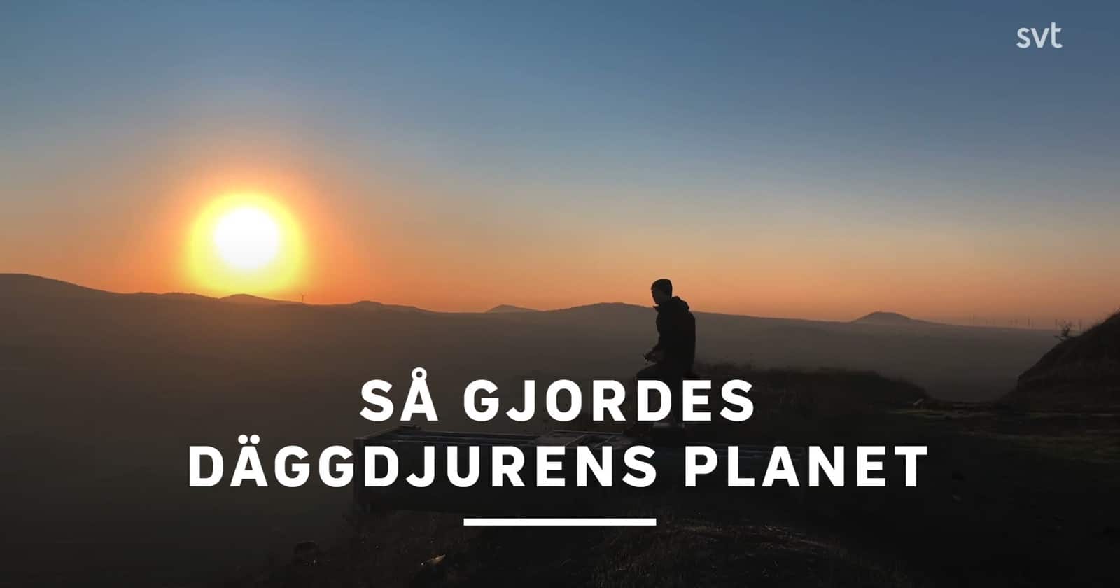 Så gjordes Däggdjurens planet på SVT Play