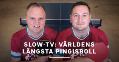 Världens längsta pingisboll